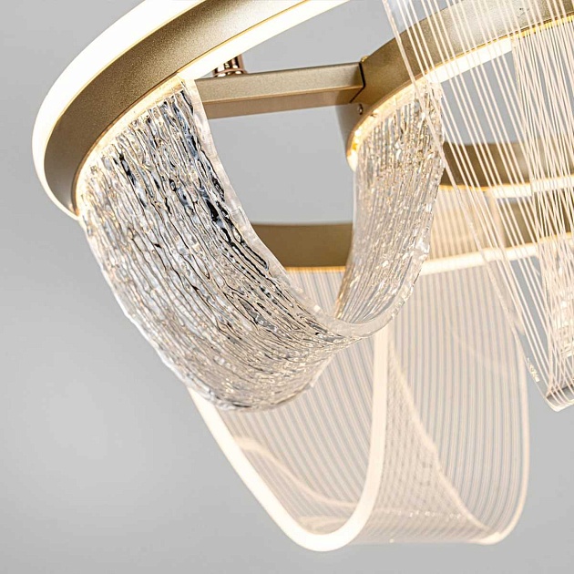 Подвесной cветильник LED4U L7706-460 GD Фото № 3