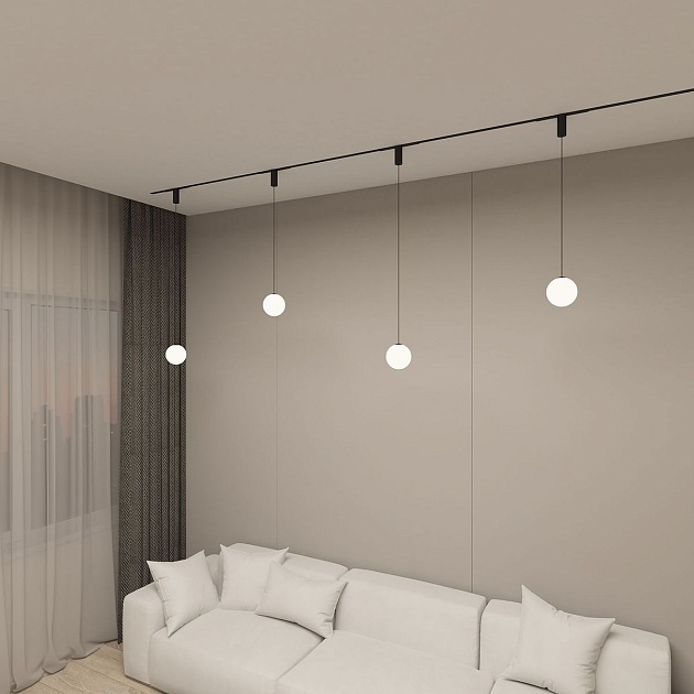 Трековый светодиодный светильник Denkirs Smart Moon DK8052-BK изображение 3 Трековый светодиодный светильник Denkirs Smart Moon DK8052-BK Фото № 3