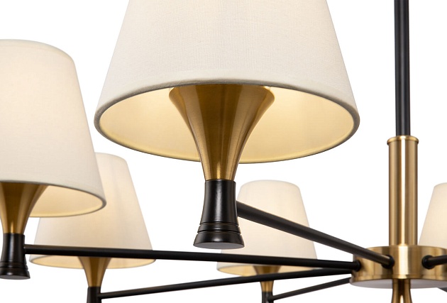 Потолочная люстра Freya Perfetto FR5098PL-08BBS изображение 3 Потолочная люстра Freya Perfetto FR5098PL-08BBS Фото № 3