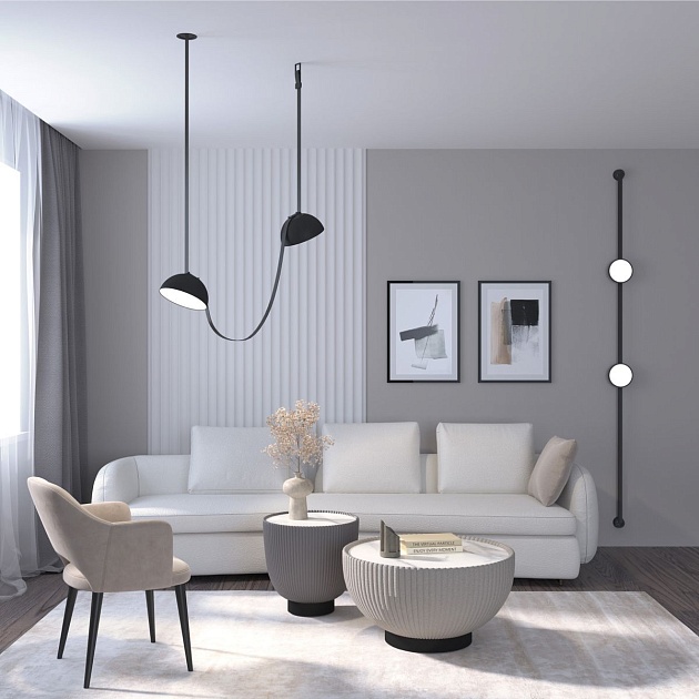 Трековый светильник Denkirs Belty Flow DK5567-BK Фото № 7