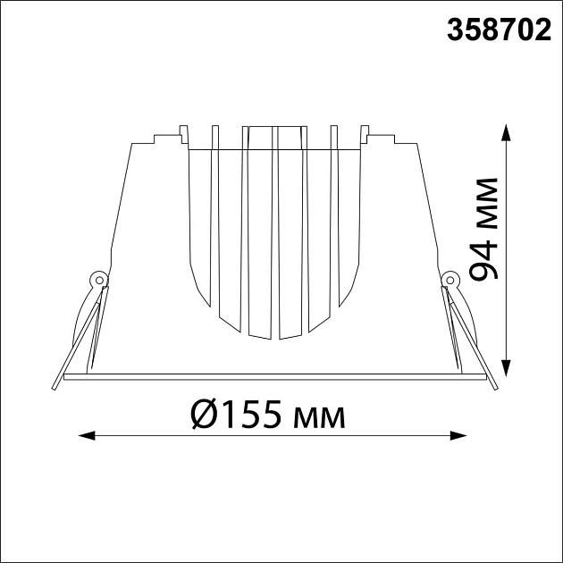 Встраиваемый светодиодный светильник Novotech Spot Knof 358702 изображение 2 Встраиваемый светодиодный светильник Novotech Spot Knof 358702 Фото № 2
