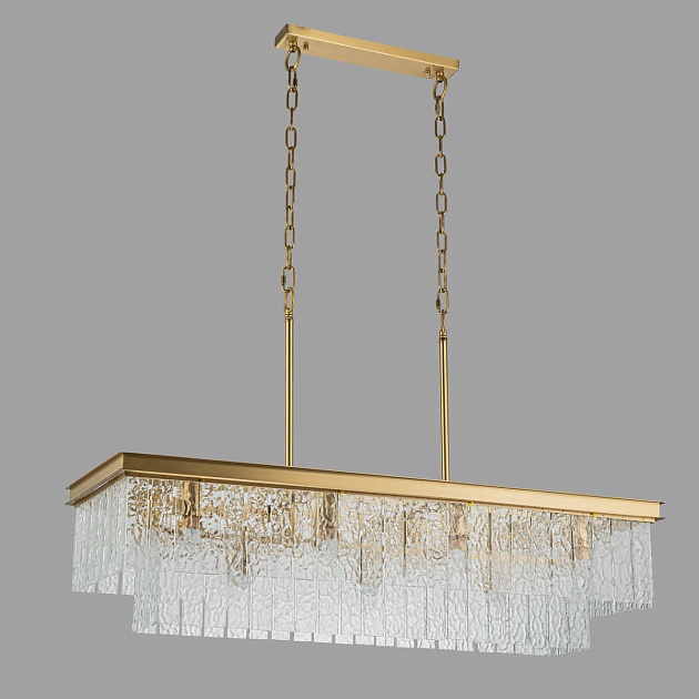 Подвесная люстра Belfast Harland 6308-10C BR CL изображение 6 Подвесная люстра Belfast Harland 6308-10C BR CL Фото № 6