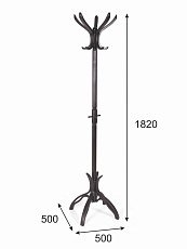 Напольная вешалка Мебелик В 12Н 003208 2