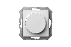 Диммер поворотно-нажимной Liregus Epsilon белый 28-014 3