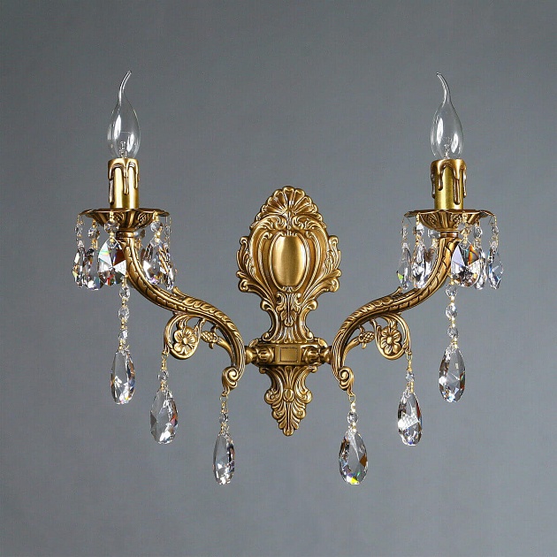 Бра Ambiente Ferro 8828/2 AB Tear Drop изображение 1 Бра Ambiente Ferro 8828/2 AB Tear Drop Фото № 1