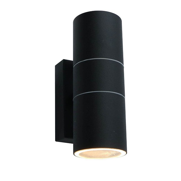 Уличный настенный светильник Arte Lamp Sonaglio A3302AL-2BK Фото № 1