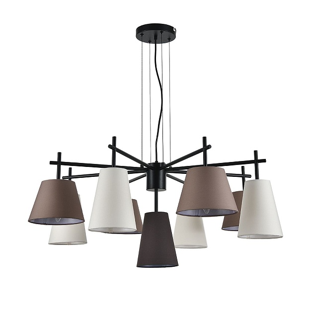 Подвесная люстра Indigo Abbinare 13032/9P Black V000535 Фото № 1