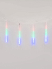 Уличная светодиодная гирлянда Uniel занавес Падающие звезды 220V разноцветный ULD-E2405-240/DTK MULTI IP44 METEOR 11122 3