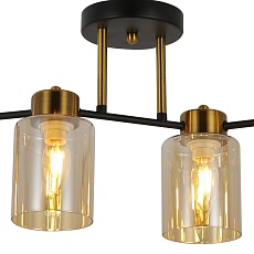 Потолочная люстра Illumico IL6111-4COU-79 BK GD 2