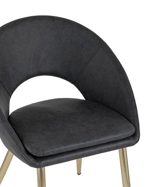 Кухонный стул Stool Group Кензи экокожа темно-серый KENZIE PU GREY Фото № 7