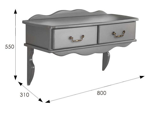 Консоль Мебелик Берже 20 008151 Фото № 3