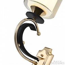 Бра Arte Milano Florentia-2237 302237/1W Bk/Gd 1