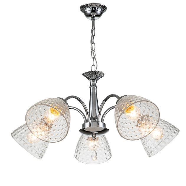 Подвесная люстра Escada Freesia 658/5PL Chrome Фото № 1