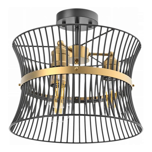 Потолочная люстра Illumico IL1005-3C-05 BK GD изображение 1 Потолочная люстра Illumico IL1005-3C-05 BK GD Фото № 1