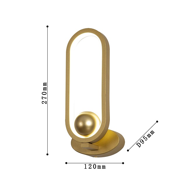 Настенный светодиодный светильник F-Promo Altus 4221-1W Фото № 3