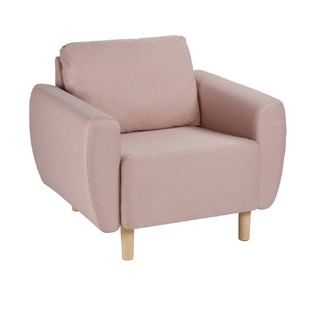 Кресло Шведский Стандарт Тулисия Twist 16 светло-розовое TULACH TW16 Фото № 1