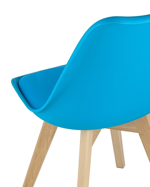 Кухонный стул Stool Group FRANKFURT бирюзовый дер. ножки Y863 aqua изображение 6 Кухонный стул Stool Group FRANKFURT бирюзовый дер. ножки Y863 aqua Фото № 6