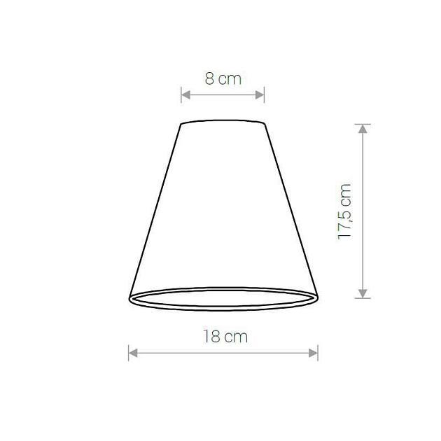Абажур Nowodvorski Cameleon Cone S 8503 Фото № 2