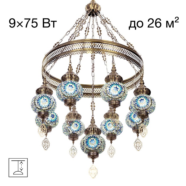 Подвесная люстра Citilux Каир CL419186 Фото № 1