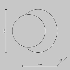 Бра Maytoni Ambre MOD331WL-L3BS3K 4