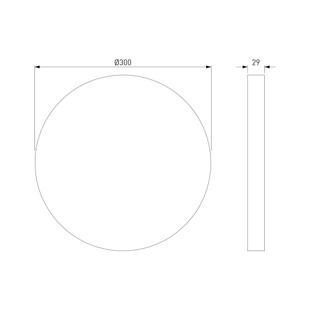 Потолочный светодиодный светильник TK Lighting 18797 Aqua CCT+DIM IP54 Фото № 2