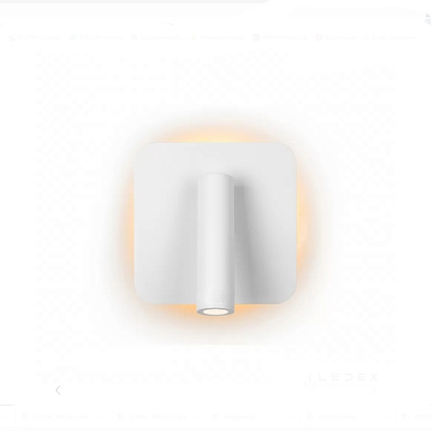 Светодиодный спот iLedex Tanki ER0569S WH Фото № 3