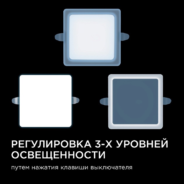 Встраиваемая светодиодная панель Apeyron 06-117 Фото № 4