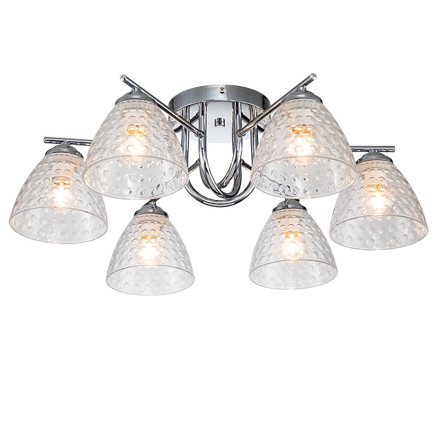 Потолочная люстра Escada Adonis 659/6PL Chrome изображение 1 Потолочная люстра Escada Adonis 659/6PL Chrome Фото № 1