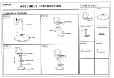 Барный стул Woodville Hold 1792 1