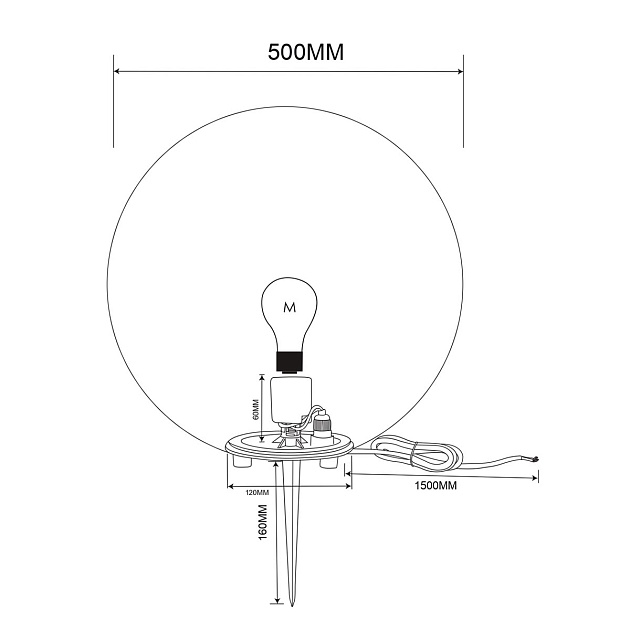 Уличный светильник Maytoni Erda O594FL-01W1 изображение 2 Уличный светильник Maytoni Erda O594FL-01W1 Фото № 2