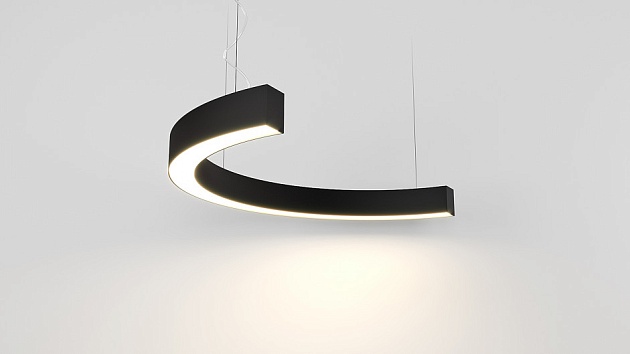 Подвесной светодиодный светильник Siled Nimbus-Half 7370872 изображение 3 Подвесной светодиодный светильник Siled Nimbus-Half 7370872 Фото № 3