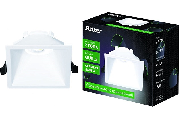 Встраиваемый светильник Ritter Artin 51437 4 Фото № 3