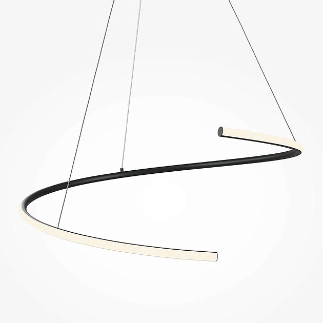 Подвесной светодиодный светильник Maytoni Curve MOD242PL-L33BK Фото № 3