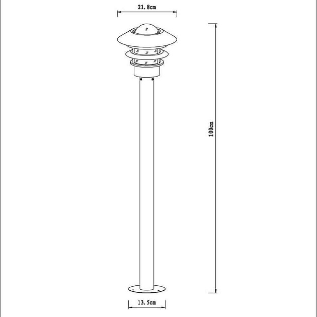 Уличный светильник Lucide Zico 11874/99/30 Фото № 4