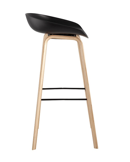 Барный стул Stool Group LIBRA черный деревян. ножки 8319 BLACK изображение 2 Барный стул Stool Group LIBRA черный деревян. ножки 8319 BLACK Фото № 2