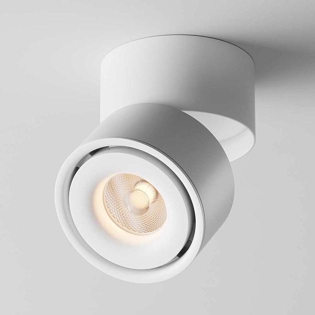 Светодиодный спот Maytoni Technical Yin C084CL-15W3K-W изображение 4 Светодиодный спот Maytoni Technical Yin C084CL-15W3K-W Фото № 4