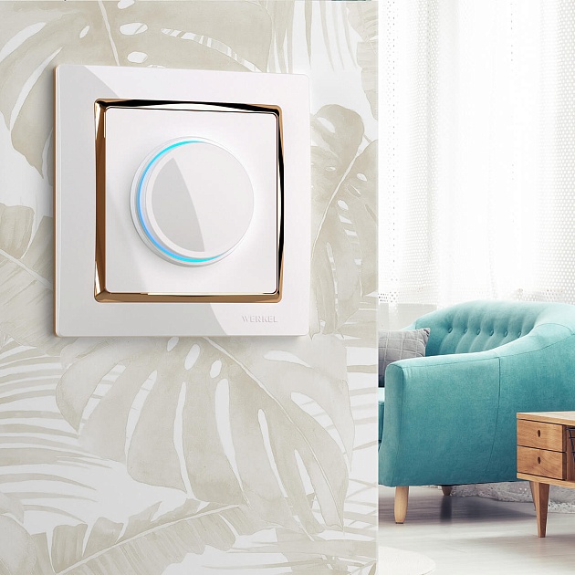 Диммер с подсветкой Werkel белый W1142101 4690389155260 Фото № 4