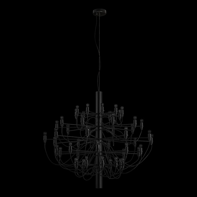 Подвесная люстра Loft IT Gino 10196/1000 Black Фото № 4