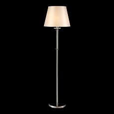 Торшер Crystal Lux Nicolas PT1 Nickel/White 4