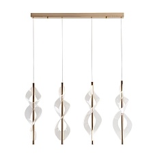 Подвесной светодиодный светильник Modelux Modestyle MS.3028.4 GD