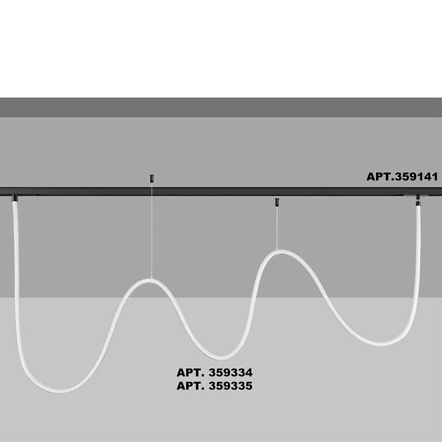 Трековый светодиодный светильник Novotech Ramo Konst 359335 изображение 5 Трековый светодиодный светильник Novotech Ramo Konst 359335 Фото № 5