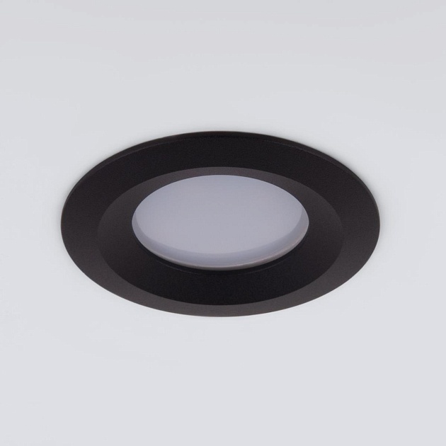 Встраиваемый светильник Elektrostandard 110 MR16 черный a053332 Фото № 5