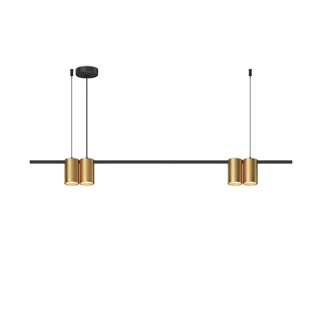 Подвесная люстра Denkirs Orbit DK4061-BK+SG Фото № 2