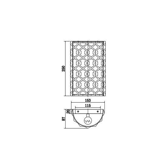 Бра Vele Luce Essenziale VL4055W01 Фото № 3