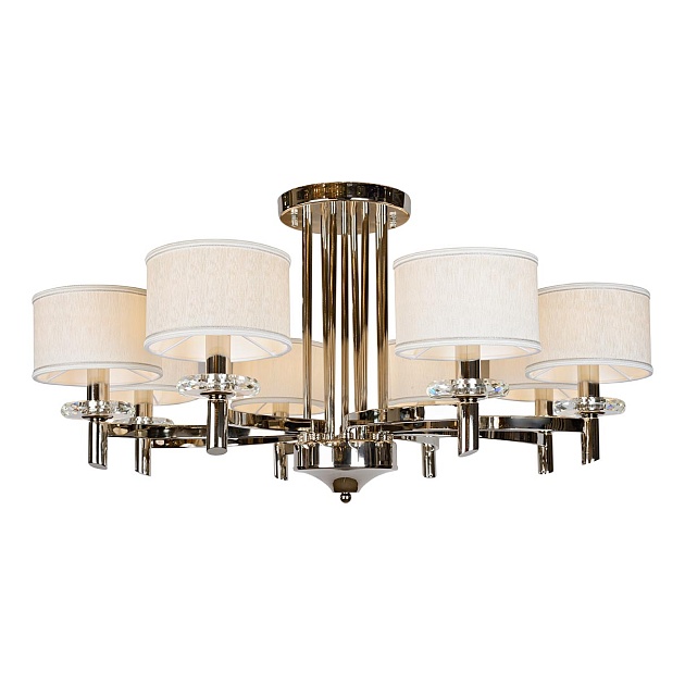 Потолочная люстра iLamp Fusion 88396/8 CR изображение 1 Потолочная люстра iLamp Fusion 88396/8 CR Фото № 1