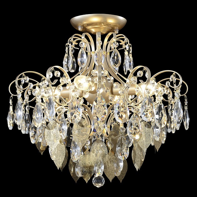 Потолочная люстра Crystal Lux Esmiralda PL4 Gold Фото № 6