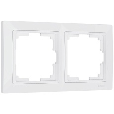 Рамка на 2 поста Werkel Snabb basic белый W0022001 4690389161346