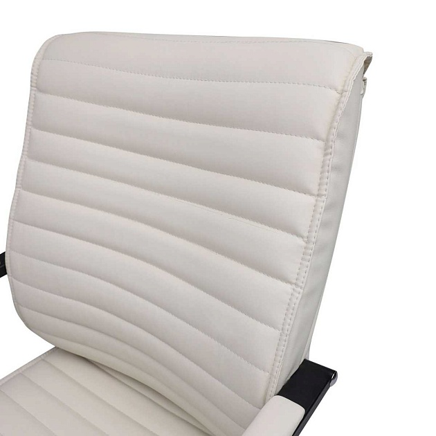 Офисный стул AksHome Augusto кремовый + черный 87591 Фото № 5