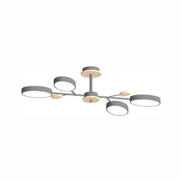 Потолочный cветильник LED4U L3219-830 GR изображение 1 Потолочный cветильник LED4U L3219-830 GR Фото № 1