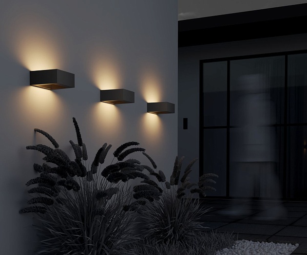 Уличный настенный светодиодный светильник Maytoni Cont O464WL-L18GF3K изображение 8 Уличный настенный светодиодный светильник Maytoni Cont O464WL-L18GF3K Фото № 8